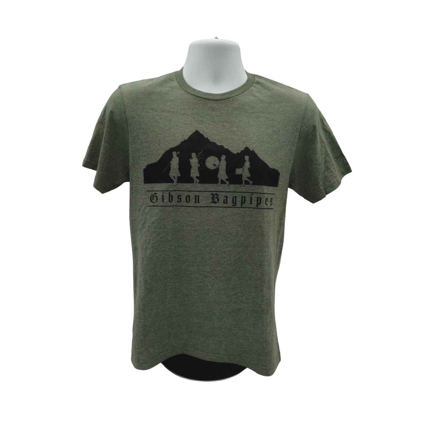 Gibson Pipe Band T-Shirt - Green