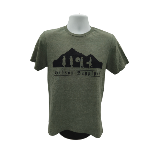 Gibson Pipe Band T-Shirt - Green